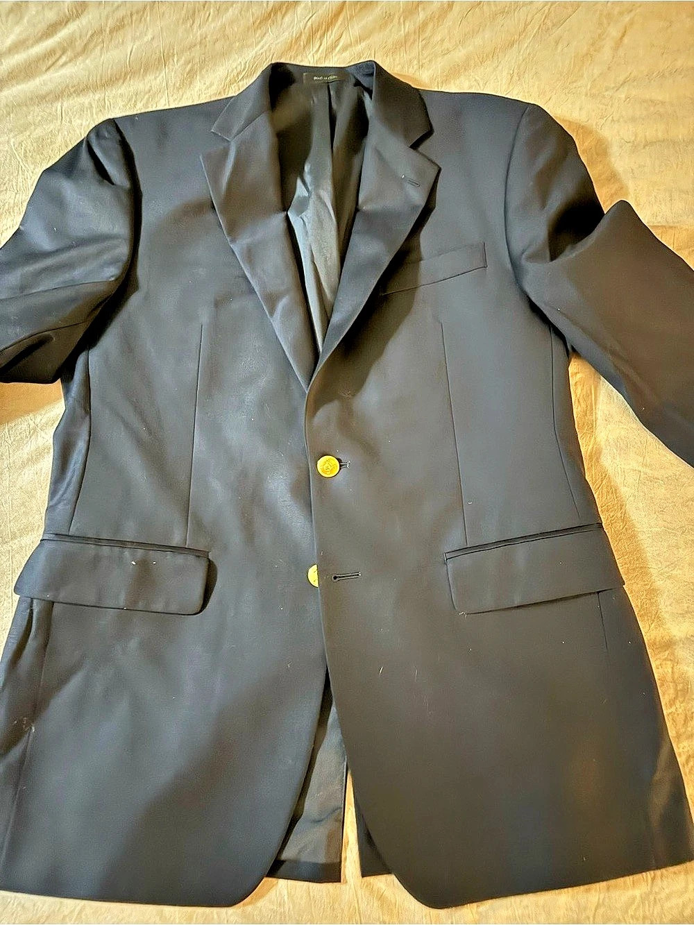 Lauren Ralph Lauren Men's Wool Blazer in Blue Size 38R Like New